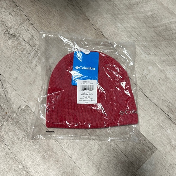NWT • Columbia • red whirlibird watch cap - Picture 1 of 2